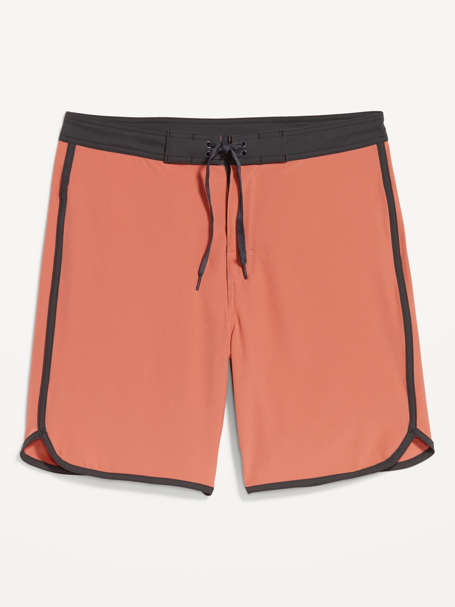 Solid Board Shorts -- 8-inch inseam