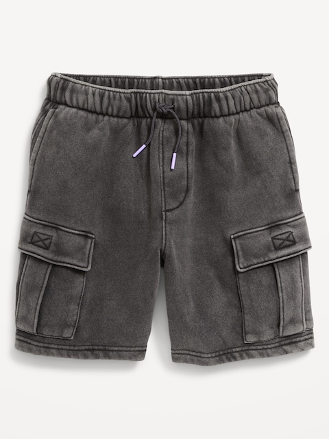 Short cargo en molleton pour garçon