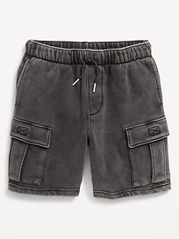 Image number 1 showing, Cargo Fleece Shorts for Boys