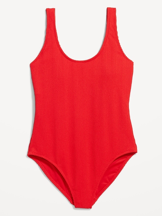 Image number 4 showing, Ribbed One-Piece Swimsuit