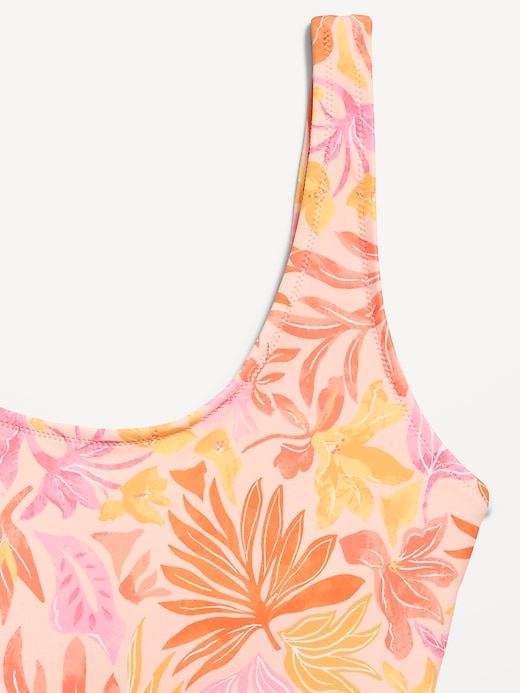 Image number 4 showing, Matte Longline Swim Top