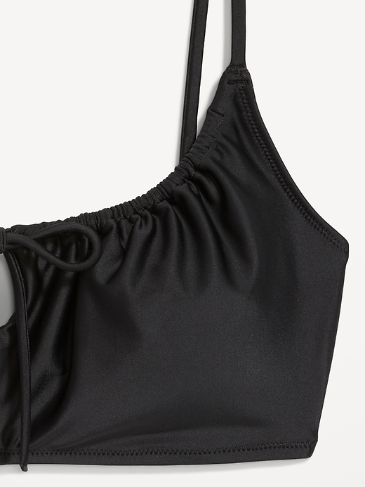 Image number 9 showing, Matte Ruched Bikini Swim Top