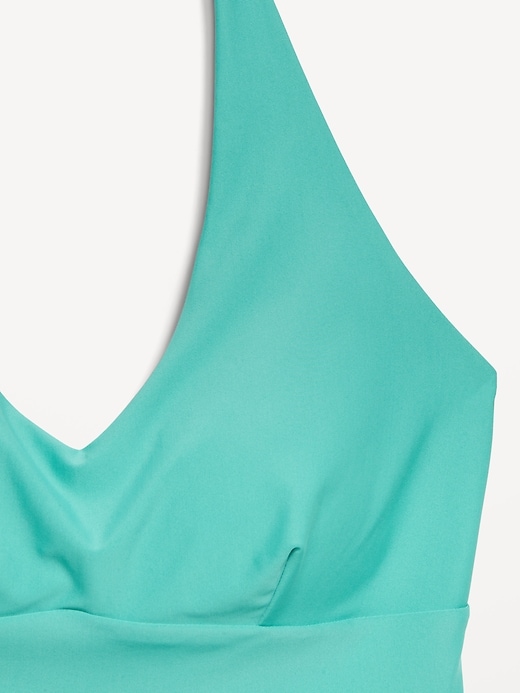 L'image numéro 9 présente Haut de tankini mat