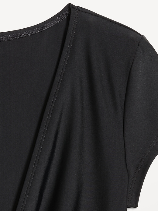 Image number 9 showing, Tie-Front Swim Cover-Up