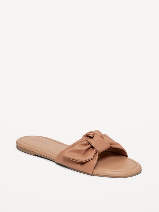 Image number 1 showing, Knotted Slide Sandal