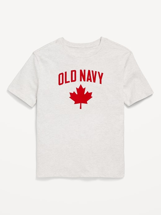 View large product image 1 of 1. Short-Sleeve Canada Logo-Graphic T-Shirt for Boys