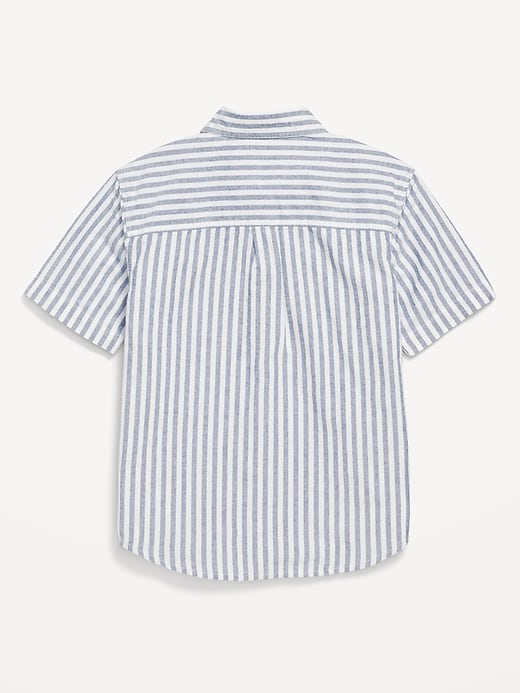 Image number 3 showing, Short-Sleeve Oxford Shirt for Boys