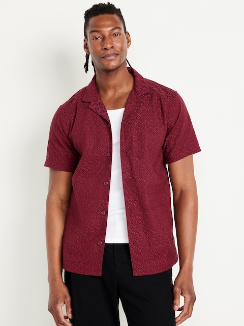 Short-Sleeve Camp Shirt