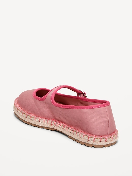 Image number 4 showing, Mary-Jane Espadrille Flats for Girls