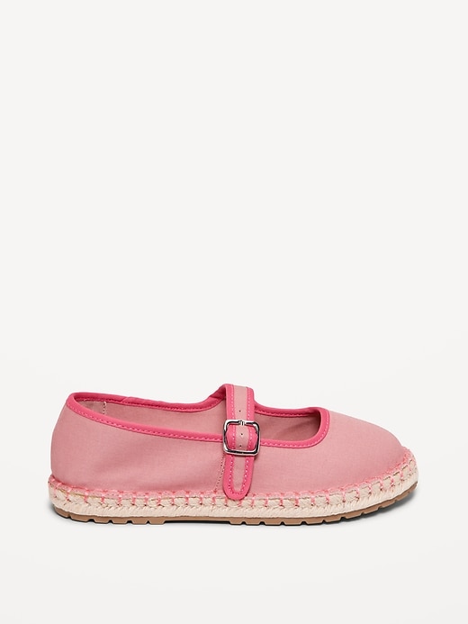Image number 3 showing, Mary-Jane Espadrille Flats for Girls