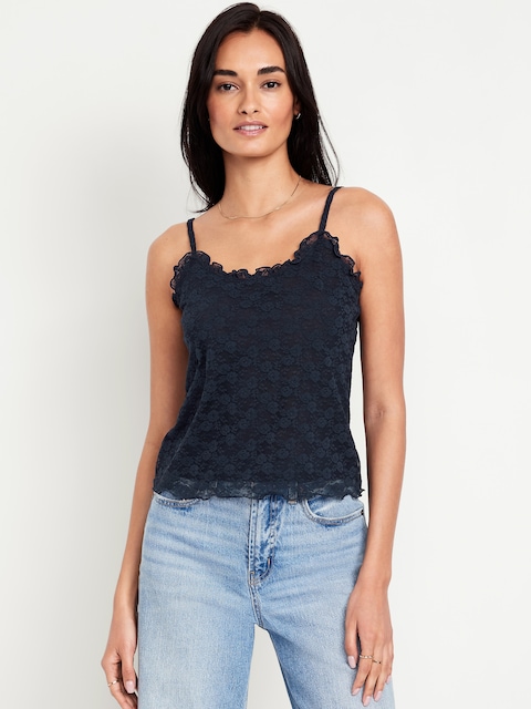 Ruffle Lace Camisole