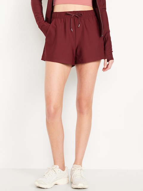 Short PowerSoft à taille haute, entrejambe de 9 cm