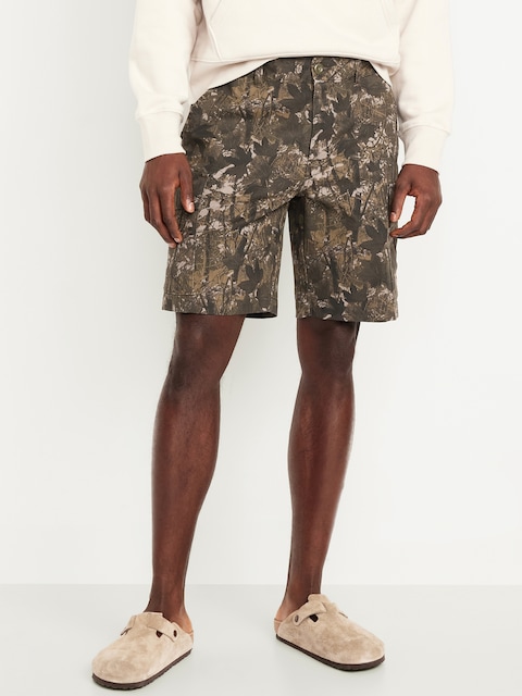 Lived-In Cargo Shorts -- 9-inch inseam