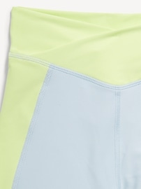 View large product image 3 of 3. High-Waisted PowerSoft 7/8-Length Performance Leggings for Girls