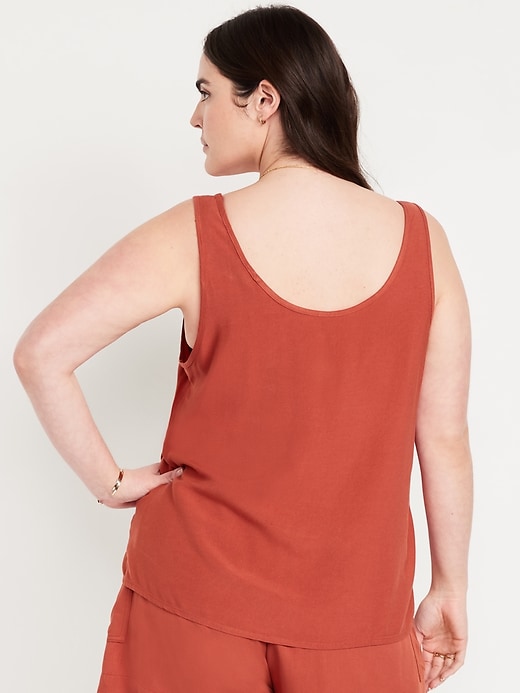 Image number 6 showing, Scoop-Neck Shell Tank Top