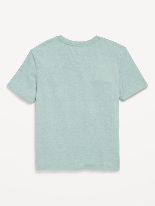 View large product image 2 of 2. Softest Short-Sleeve Pocket T-Shirt for Boys