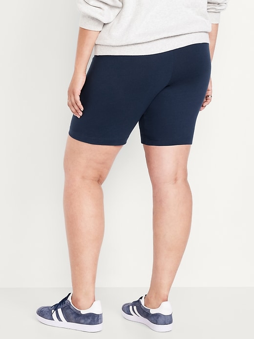Image number 7 showing, High-Waisted Biker Shorts -- 8-inch inseam