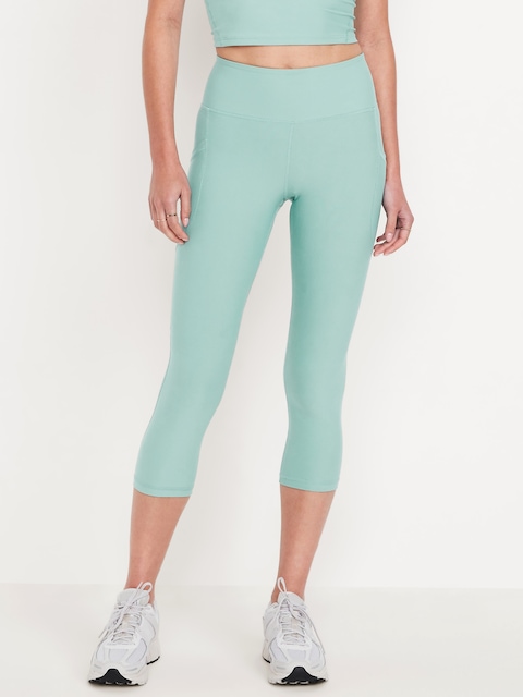Legging PowerSoft à taille haute longueur 3/4