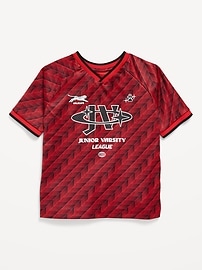 Image number 1 showing, Oversized Graphic Jersey T-Shirt for Toddler Boys