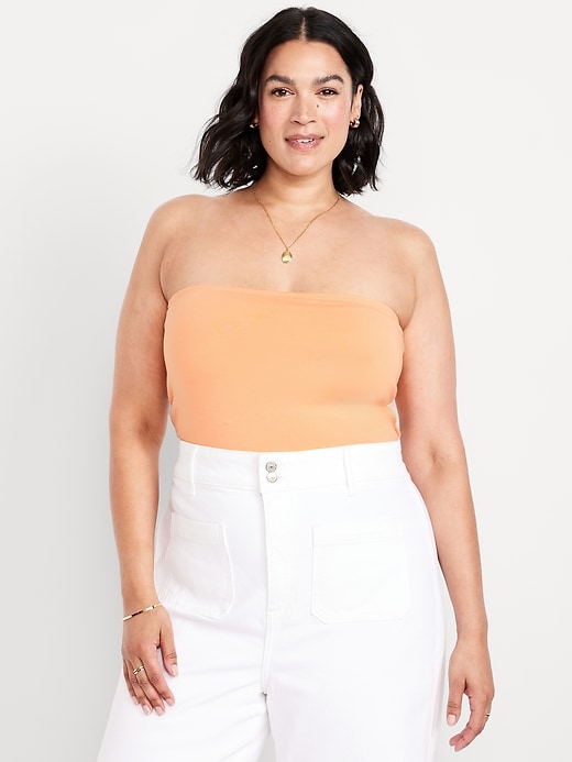 Image number 7 showing, Double-Layer Tube Top