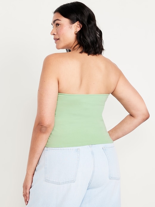 Image number 8 showing, Double-Layer Tube Top
