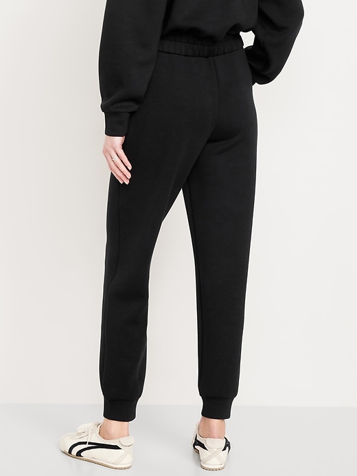 Image number 2 showing, High-Waisted Bounce Fleece Jogger Sweatpants