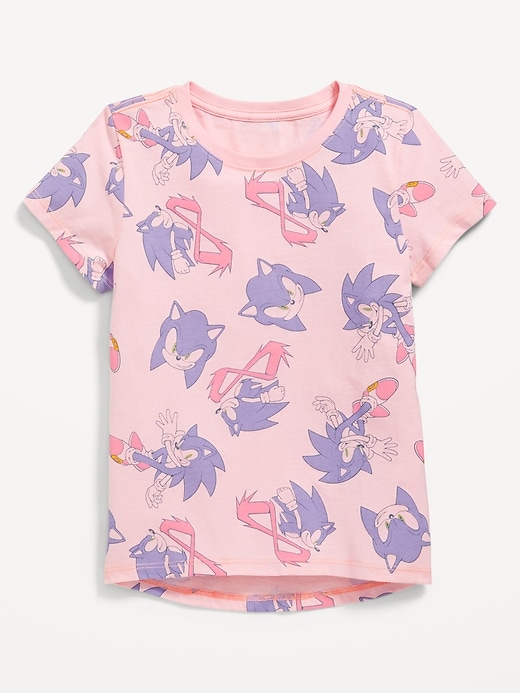 View large product image 1 of 1. Sonic The Hedgehog™ Graphic T-Shirt for Girls