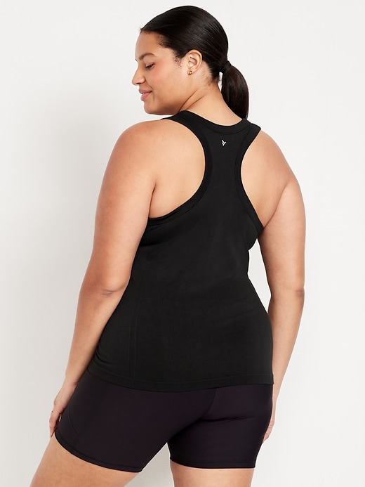 Image number 6 showing, Fitted Seamless Tank Top