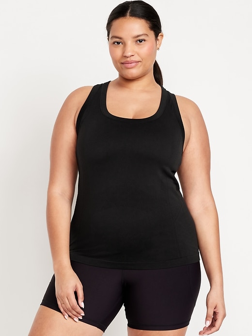 Image number 5 showing, Fitted Seamless Tank Top