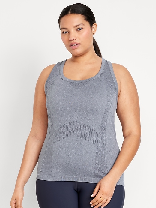 Image number 7 showing, Fitted Seamless Tank Top