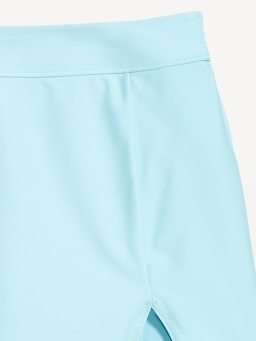 View large product image 2 of 2. High-Waisted Matte Swim Skirt