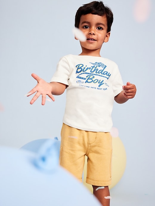 View large product image 1 of 4. Short-Sleeve Graphic T-Shirt for Toddler Boys