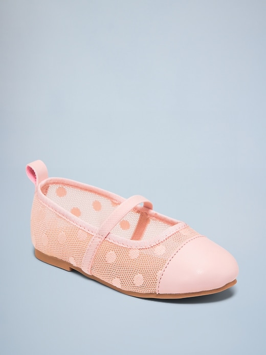 View large product image 1 of 6. Mesh Ballet Flats for Toddler Girls