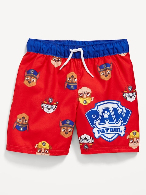 Licensed Graphic Swim Trunks for Toddler Boys