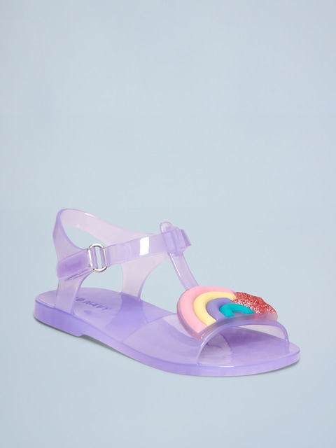 Jelly T-Strap Sandals for Toddler Girls