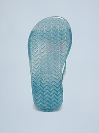 View large product image 4 of 5. Jelly T-Strap Sandals for Toddler Girls