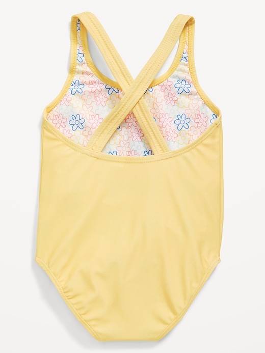 View large product image 2 of 2. Disney© One-Piece Swimsuit for Toddler Girls