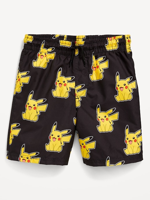 View large product image 1 of 2. Pokémon™ Graphic Swim Trunks for Boys