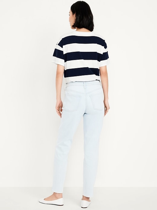 L'image numéro 3 présente Jean OG droit à taille haute longueur cheville