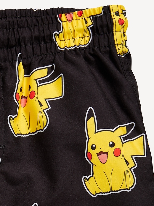 View large product image 2 of 2. Pokémon™ Graphic Swim Trunks for Boys