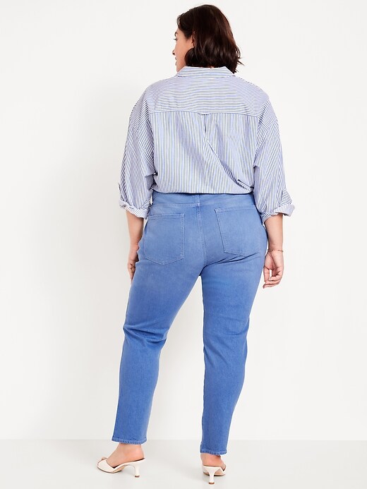 Image number 5 showing, High-Waisted Vintage Slim Jeans