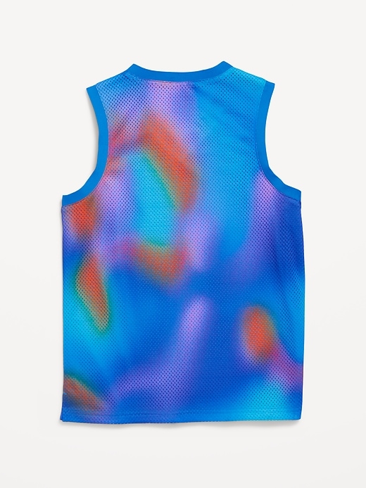 Image number 3 showing, Mesh Basketball Tank Top for Boys