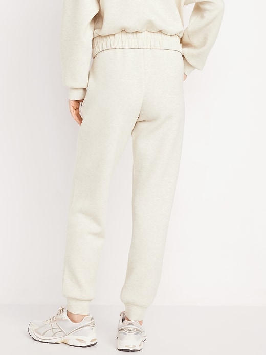 Image number 2 showing, High-Waisted Bounce Fleece Jogger Sweatpants