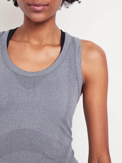 Image number 4 showing, Fitted Seamless Tank Top