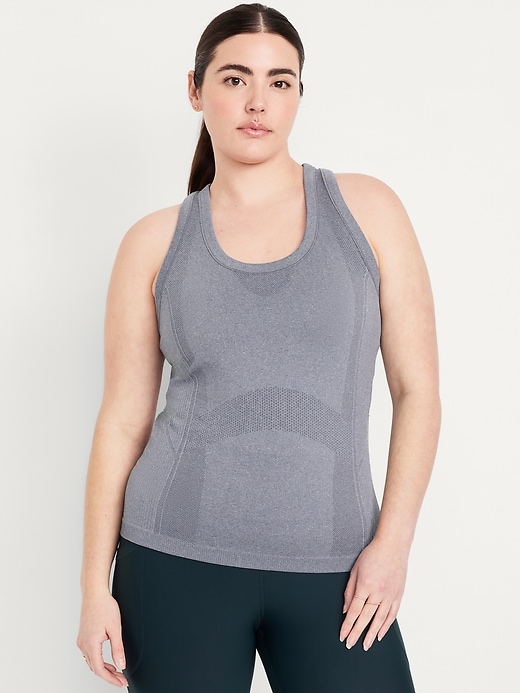 Image number 5 showing, Fitted Seamless Tank Top