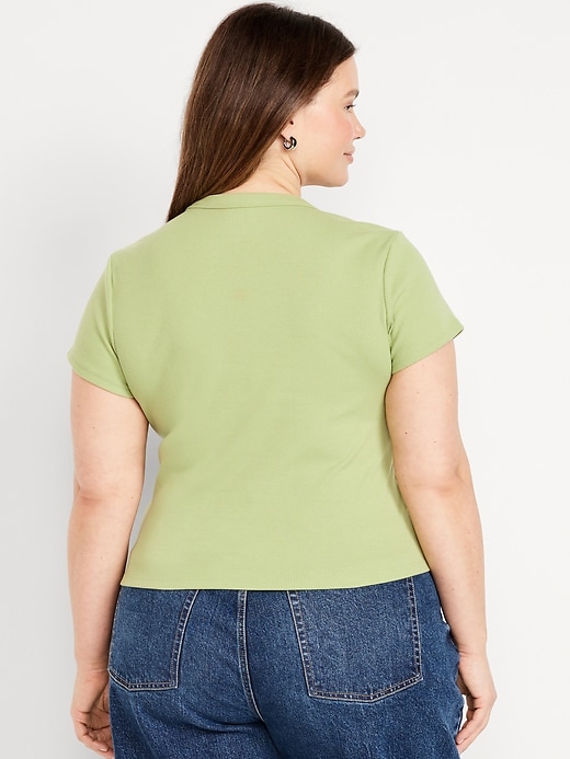 Image number 6 showing, Snug Crop T-Shirt