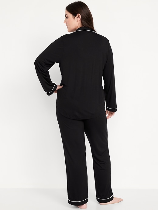 Image number 6 showing, Sunday Sleep Knit Jersey Pant Set