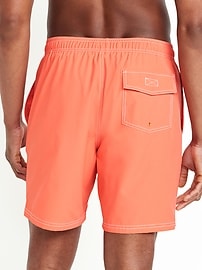 Image number 2 showing, Washed Swim Trunks -- 7-inch inseam