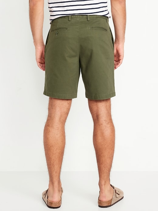 Image number 2 showing, Slim Built-In Flex Rotation Chino Shorts -- 8-inch inseam