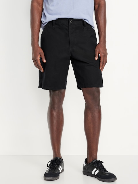 Loose Twill Carpenter Shorts -- 9-inch inseam